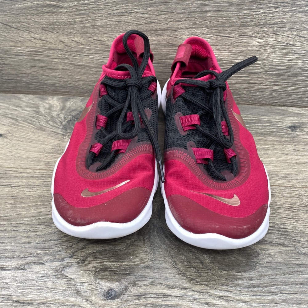 Nike Free Run 5.0 Women 8 Dark Beetroot Black Copper Running Shoes CT6718-991 - Picture 6 of 9